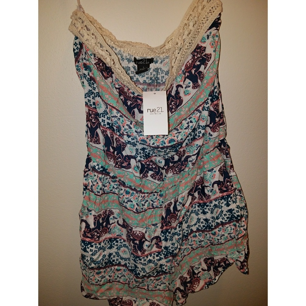 Rue21 Strapless Romper - Picture 3 of 4